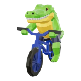 Crocodila Bicicleteira