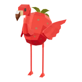 Strawberrelli Flamingelli